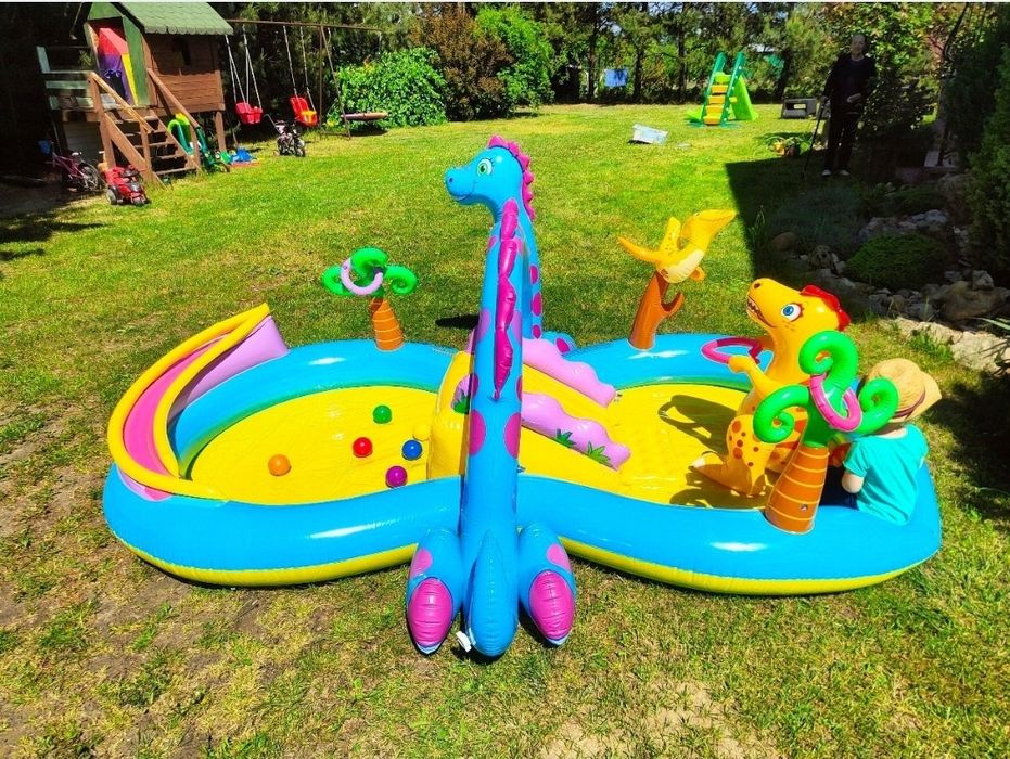 Nowy dmuchany plac zabaw dla dzieci basenik brodzik do ogrodu plażę