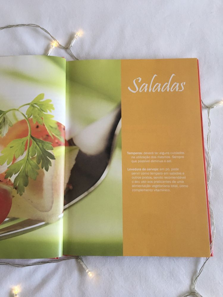 Livro de receitas saudáveis Viva melhor - portes incluídos