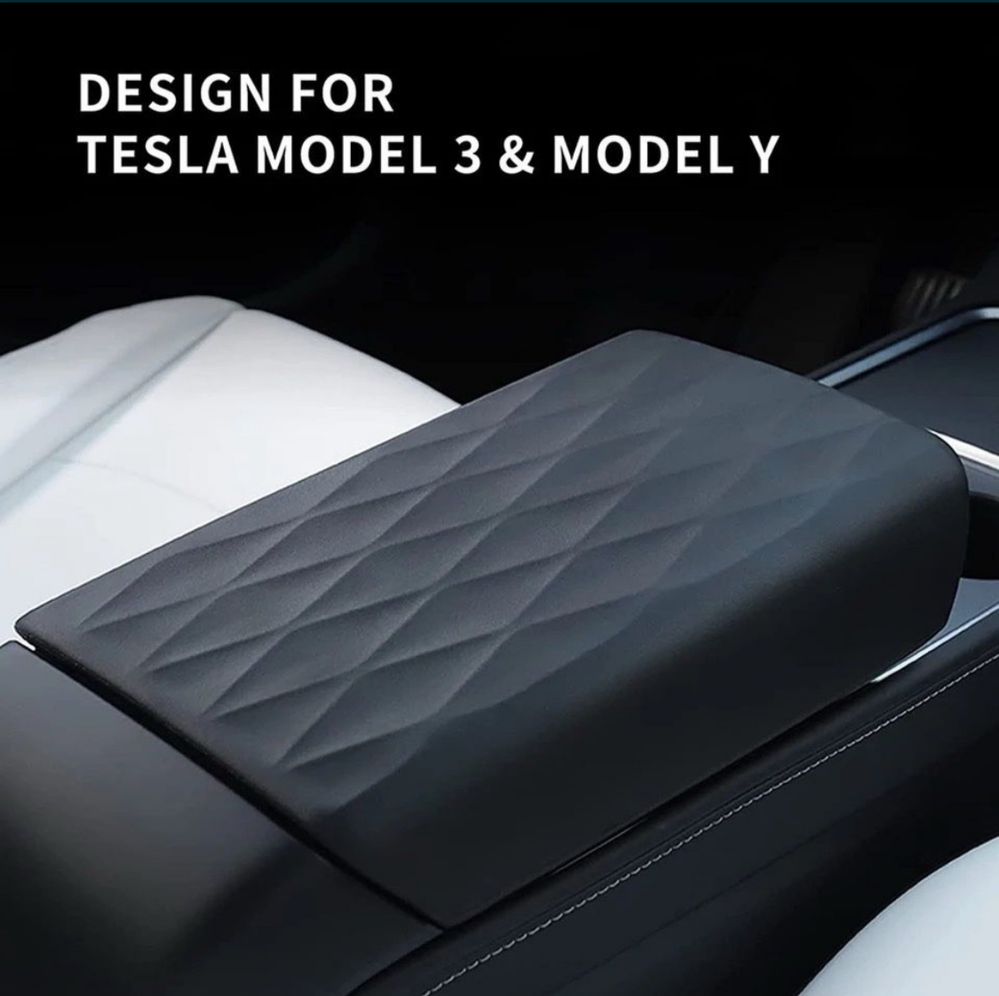 Чехол для подлокотника автомобильной консоли Tesla Model 3/Y