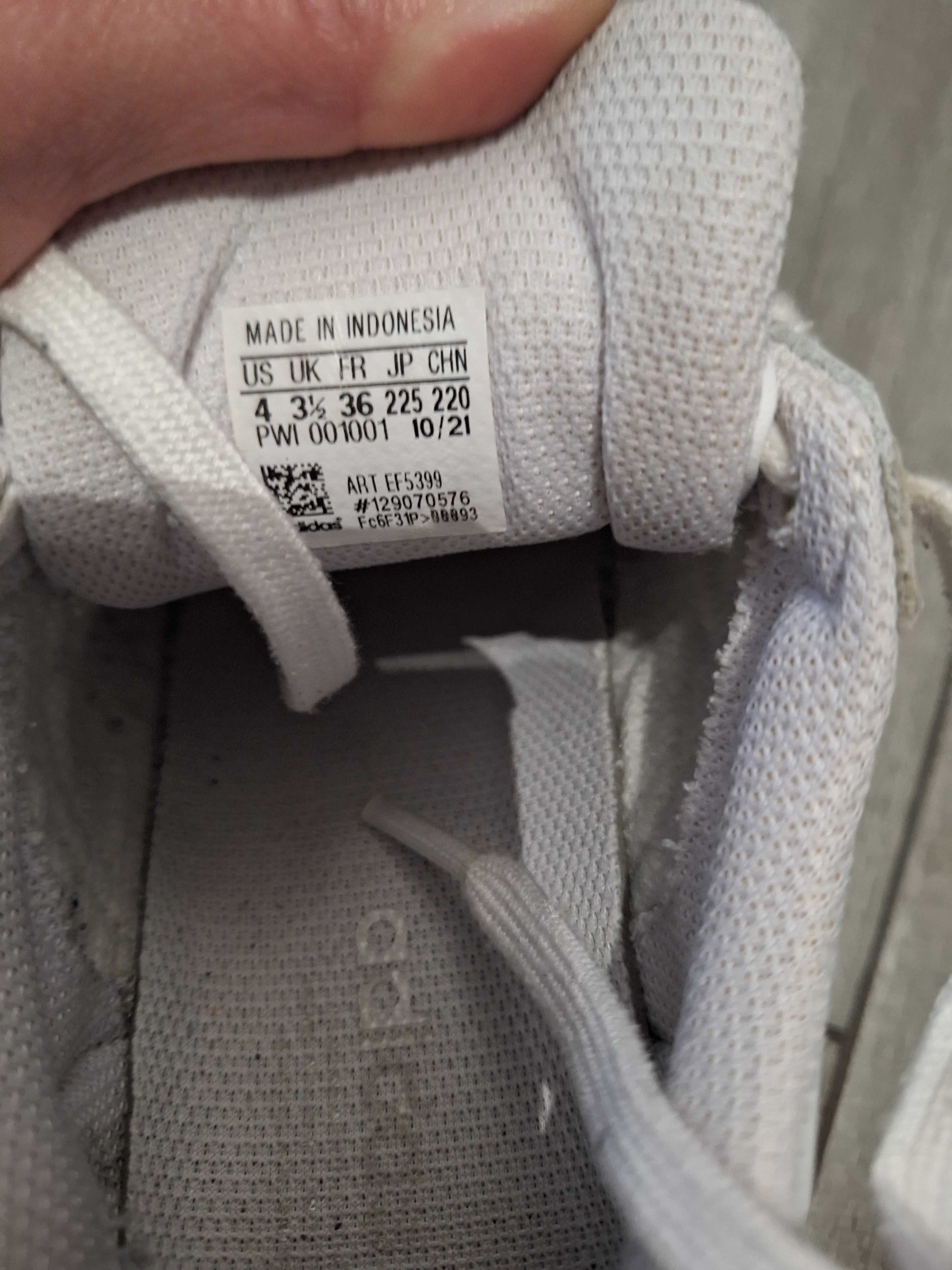 Adidas 36 superstar białe