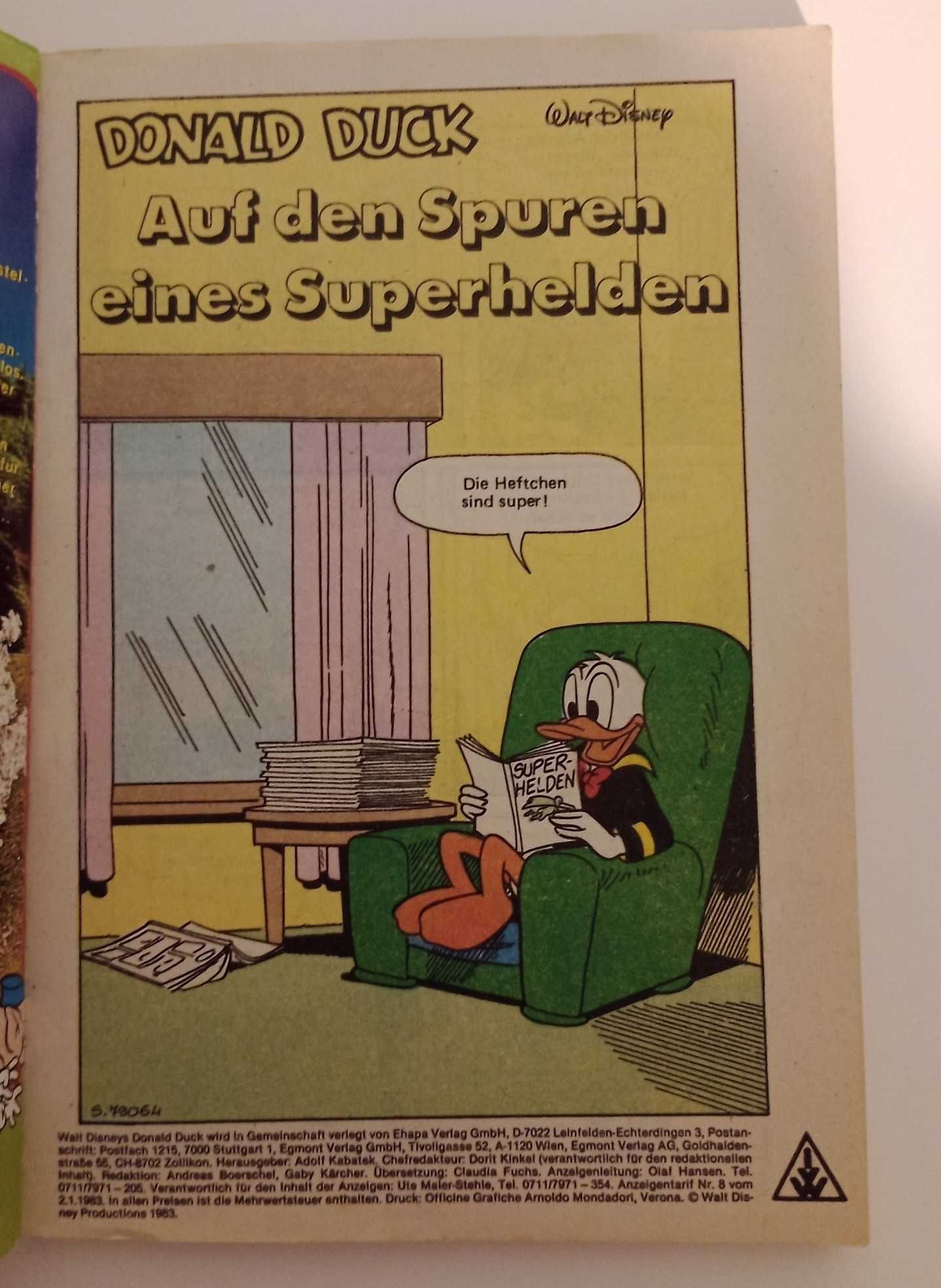 Donald Duck Walt Disney 282 ehapa 1983