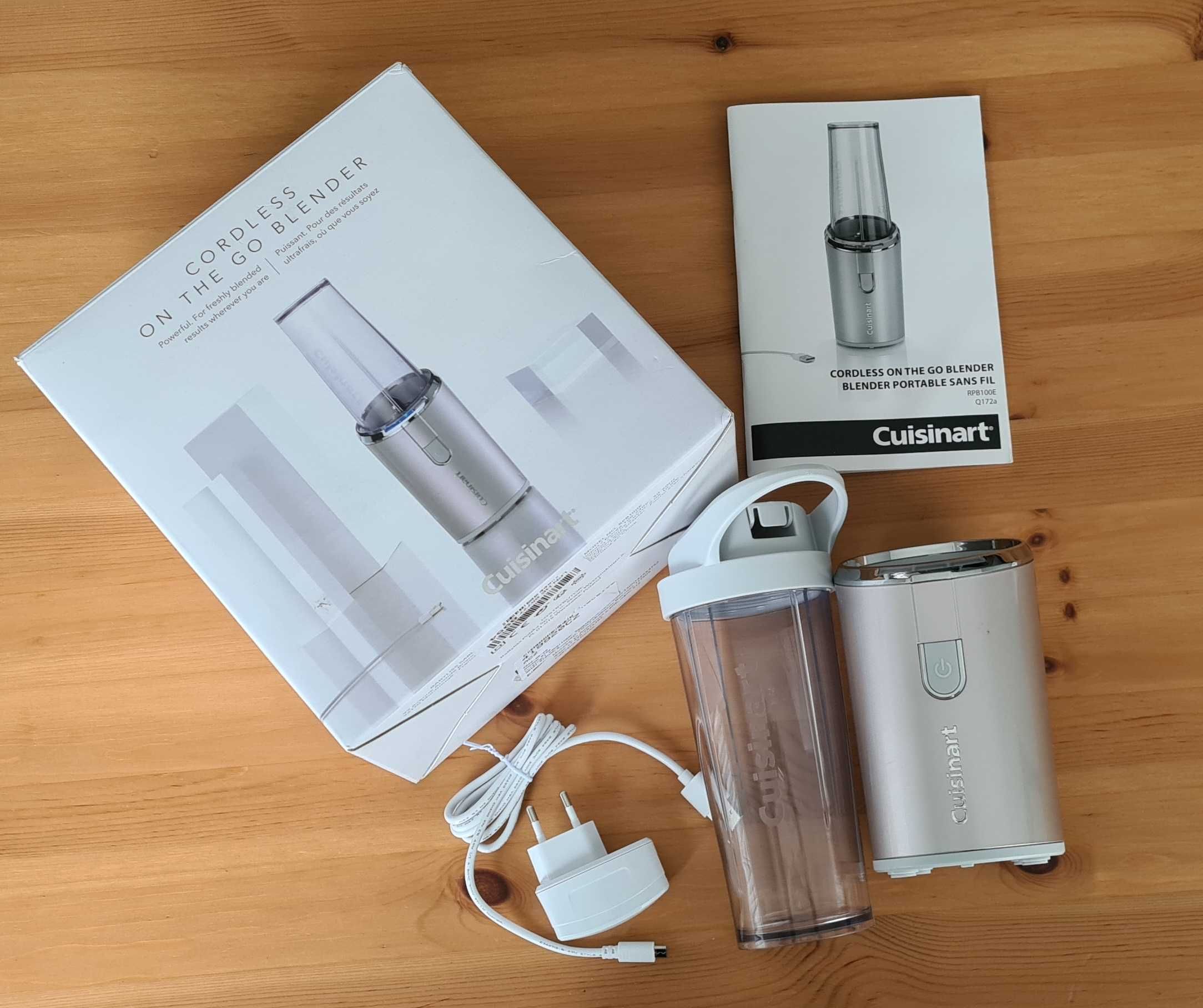 Blender kielichowy CUISINART RPB100E Bezprzewodowy BEZ NOŻA