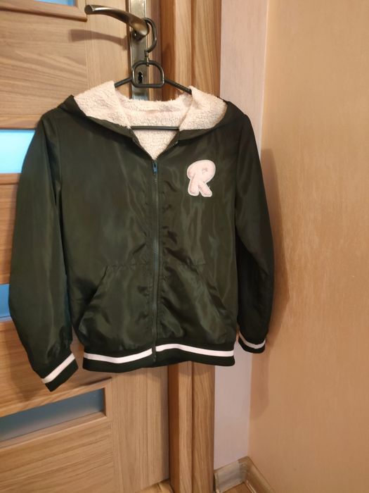 Kurtka jesienna przejściowa dziewczęca 140