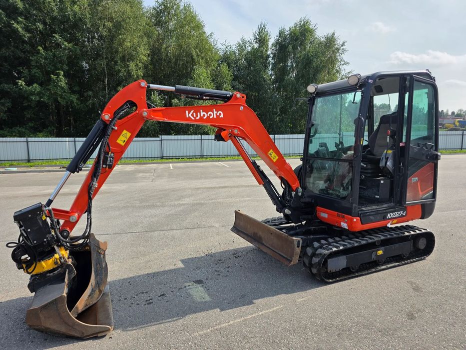Kubota KX027-4  Minikoparka Kubota KX027-4  rotator Engcon Takeuchi Yanmar Leica