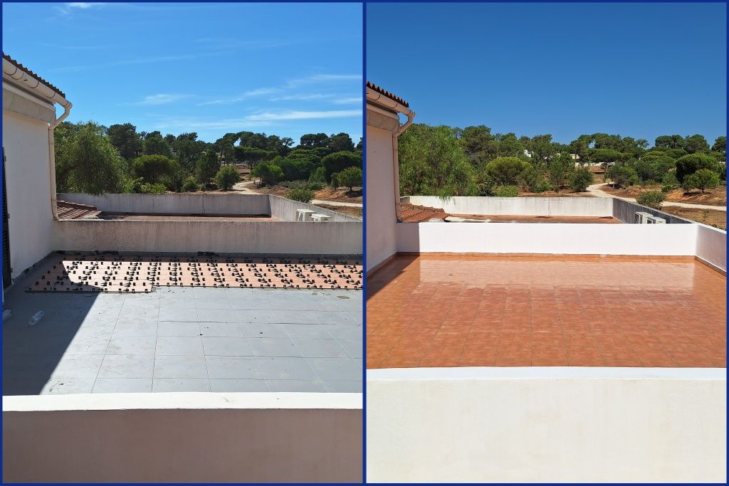 Construção - Reformas - Remodelação - Manutenção. 
Remodelação em gera