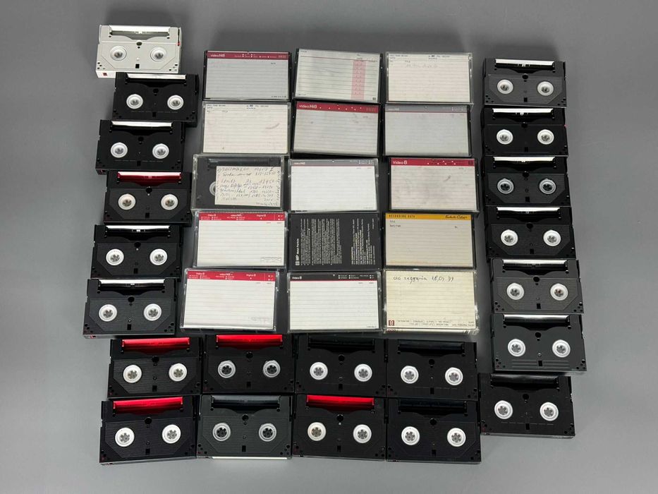 Mega Zestaw Kaset Video8 Hi8 Digital8 Kaseta x36