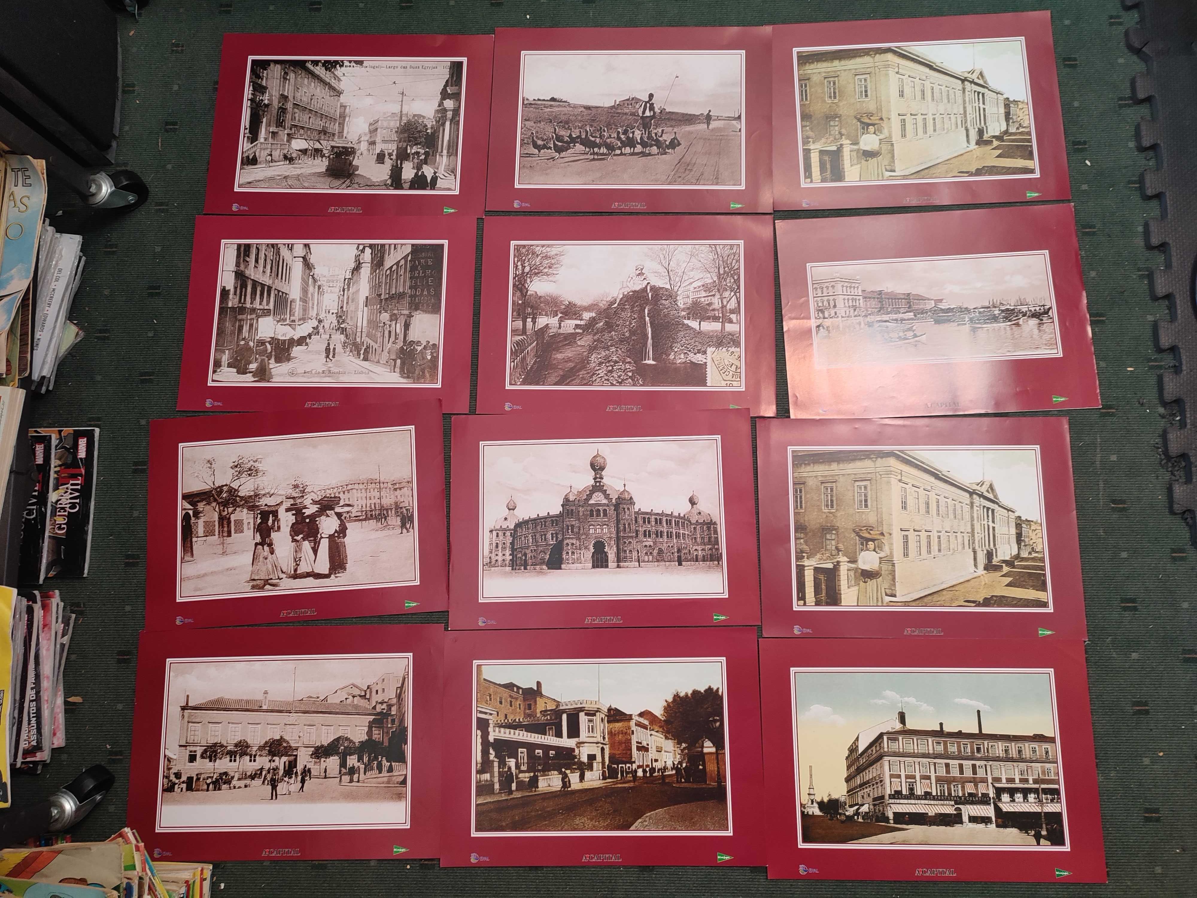 81 Estampas Fotos Lisboa D'Outros tempos