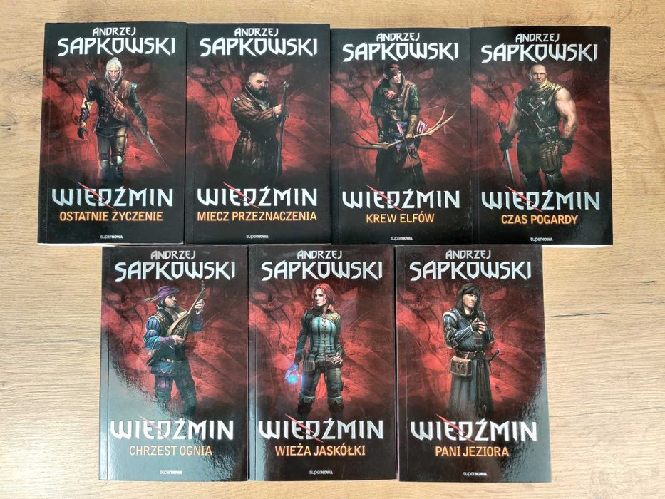 Wiedźmin 1-7 / Gra / Andrzej Sapkowski