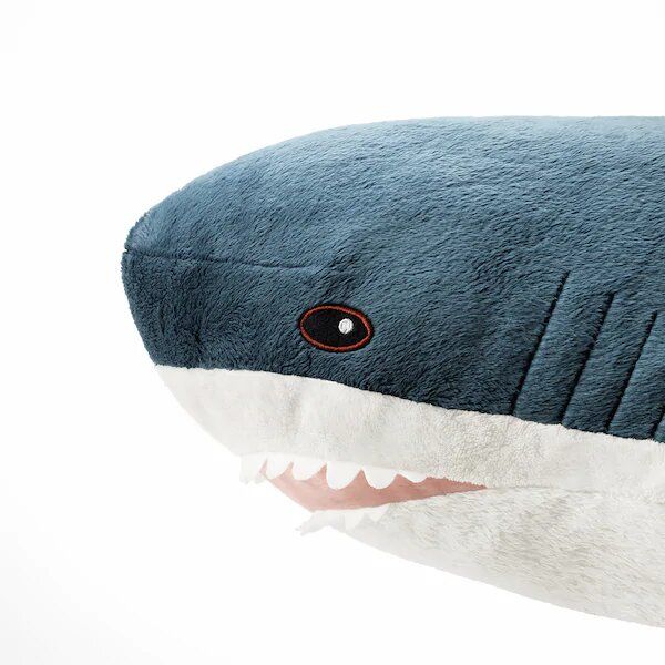 Ikea, акула, м'яка іграшка 100 см, Blahai