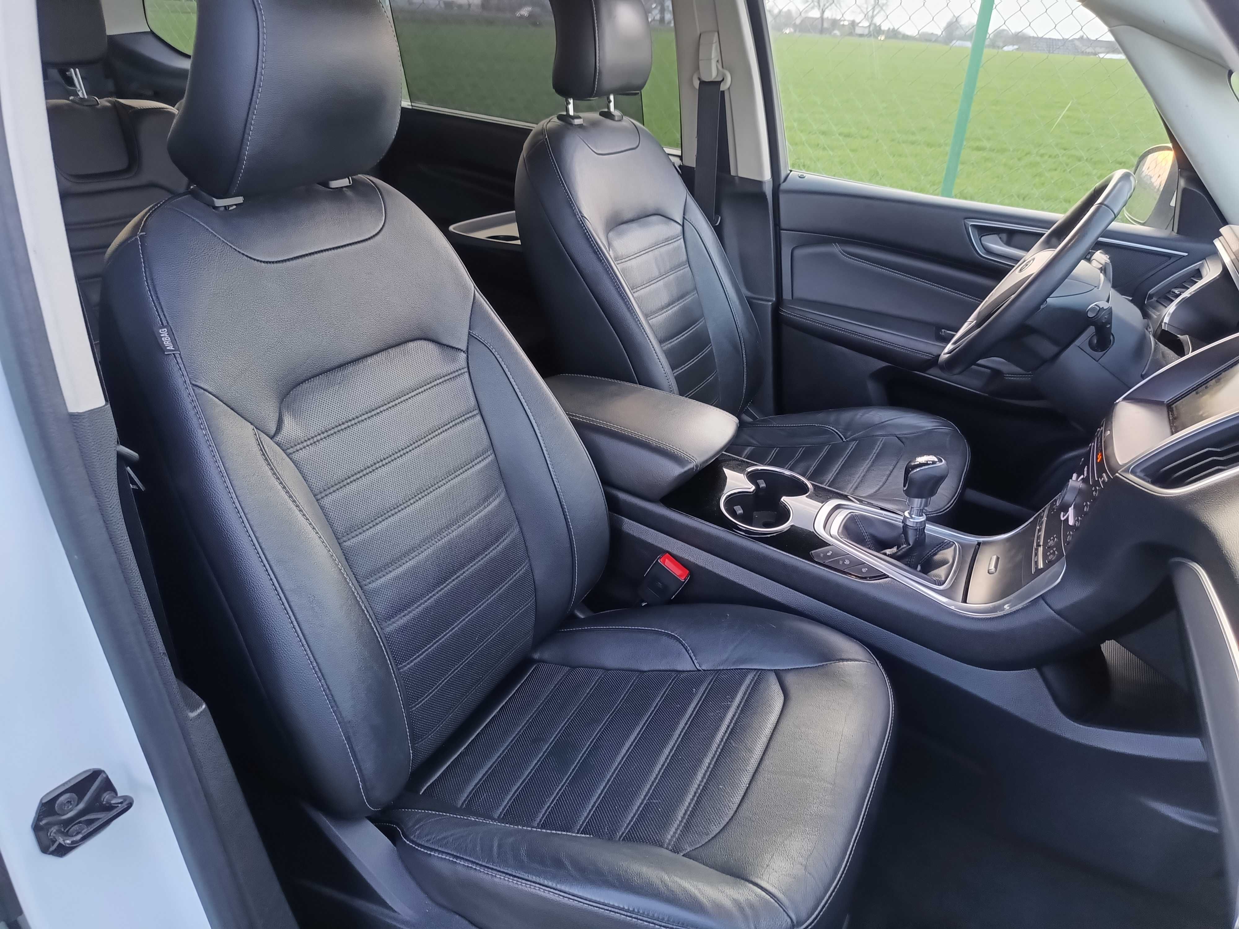 ŁADNY Ford Galaxy Mk4 TITANIUM 2016r 2,0d 180KM 7-osób BOGATA WERSJA