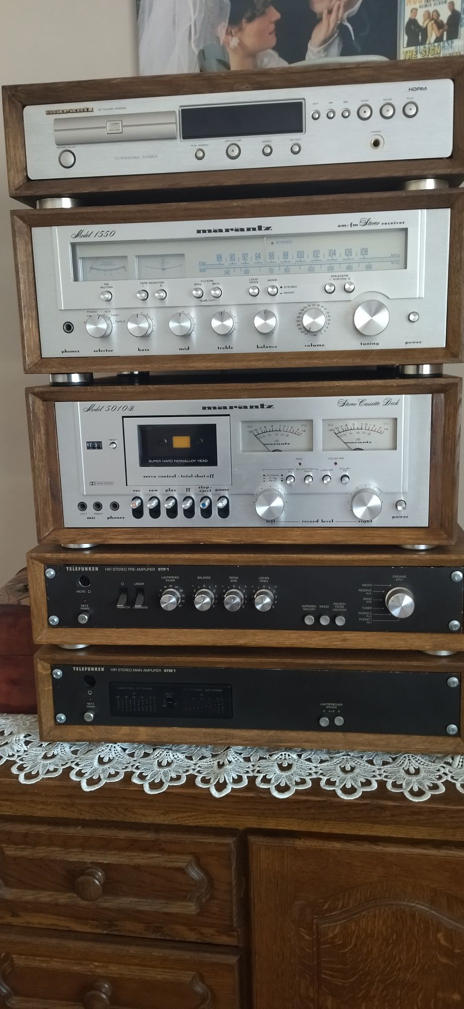 Sprzedam amplituner marantz 1550+Dec+cd
