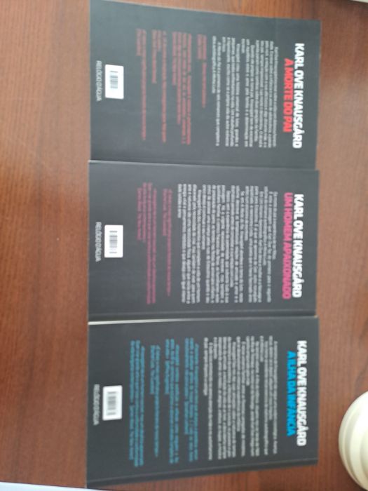 A minha luta vol. 1, 2 e 3 -Kar Ove Knsusgard