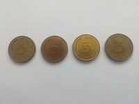 5 , 10, 50 pfennig Niemcy monety moneta komplet 11 sztuk