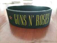 Pulseira borracha Guns N' Roses
