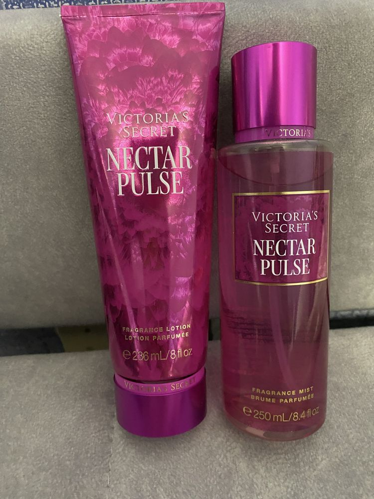 Набір для тіла Victoria's Secret Nectare Pulse Спрей Лосьйон