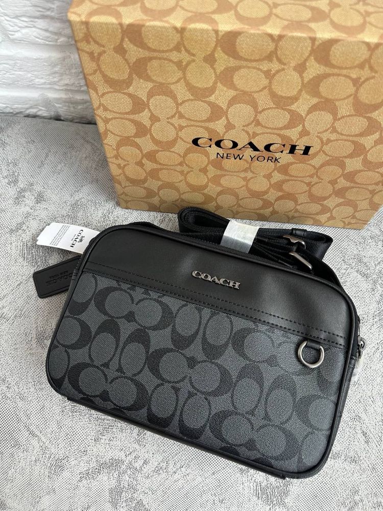 100% ОРИГІНАЛ! Чоловіча сумка COACH/ Месенджер/ Різні моделі /ЗНИЖКА