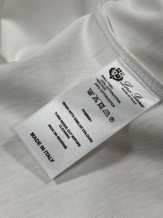 Футболка мужская LORO PIANA брендовая мужская оверсайз оригина