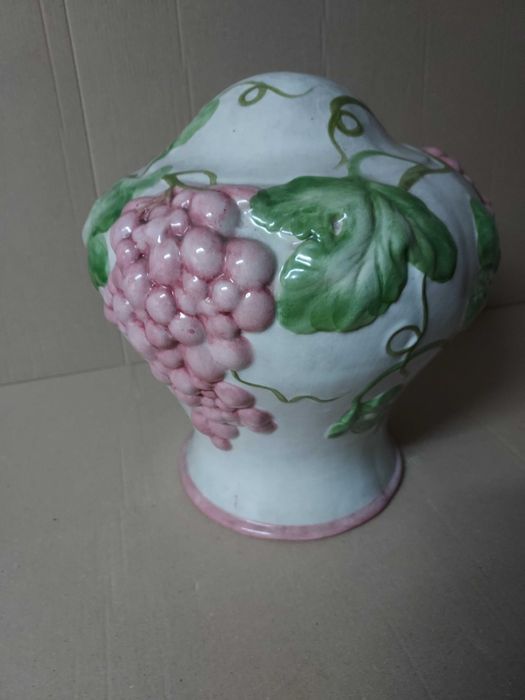 Base candeeiro com uvas