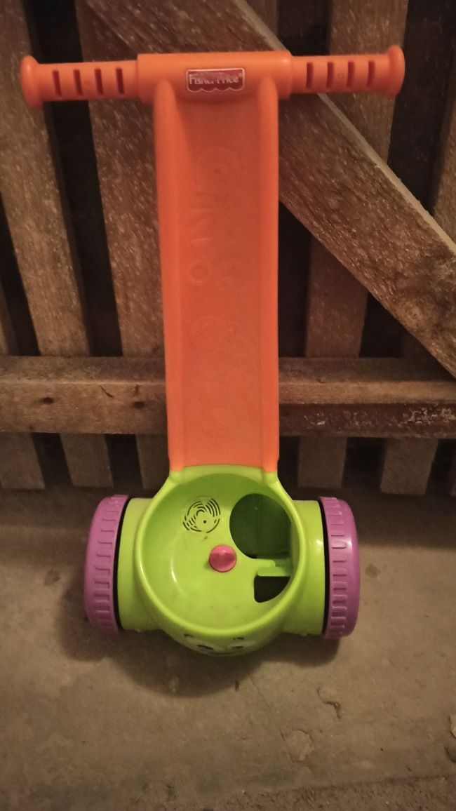 Połykacz kulek, pchacz fisher price