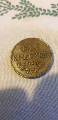 Монета крейзер ,Австрія.