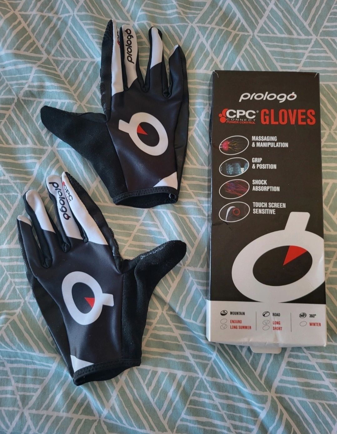 Luvas ciclismo prologo