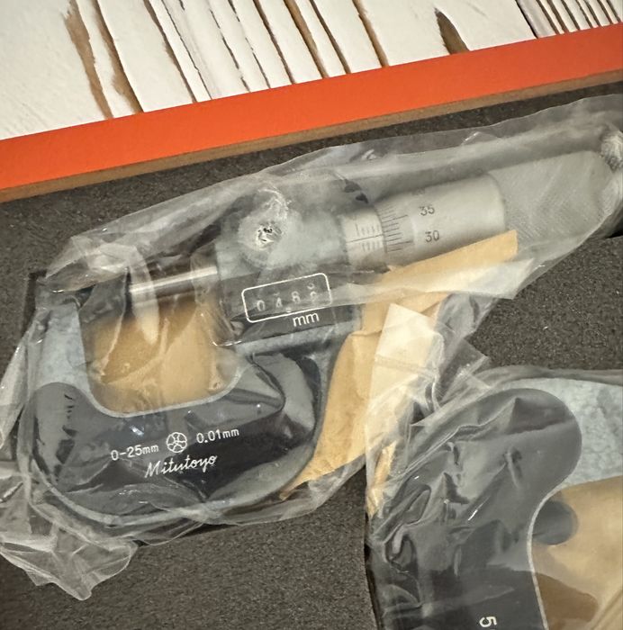 Набор микрометров 0-75мм с мех. счетчиком Mitutoyo, Япония