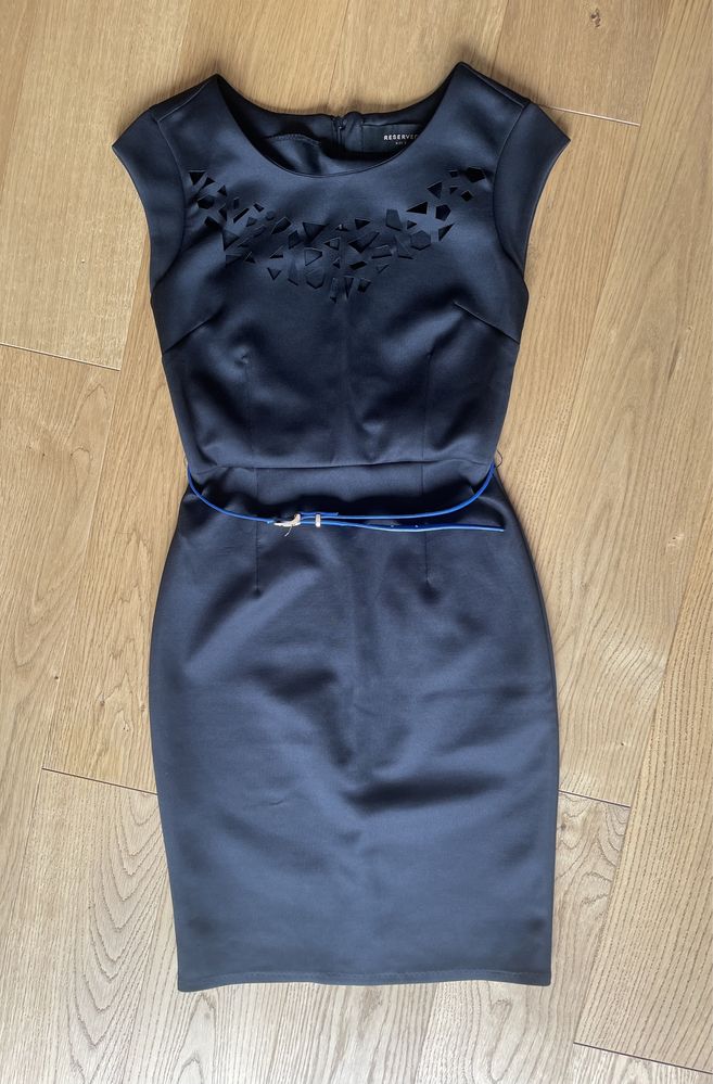 Elegancka sukienka Reserved, czarna, rozmiar S
