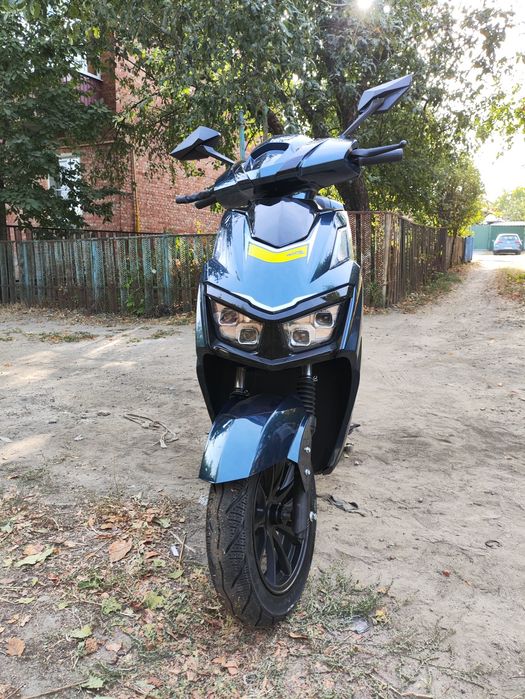 Електроскутер Maxxter Leon 2500 Вт Blue (LEON (Blue))