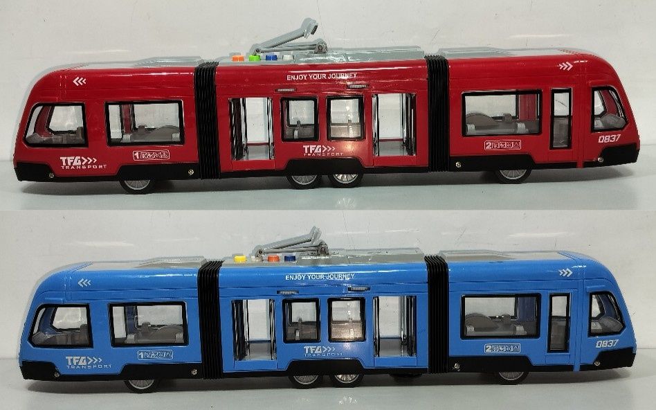 Детский Трамвай 44 см звук свет открываются двери