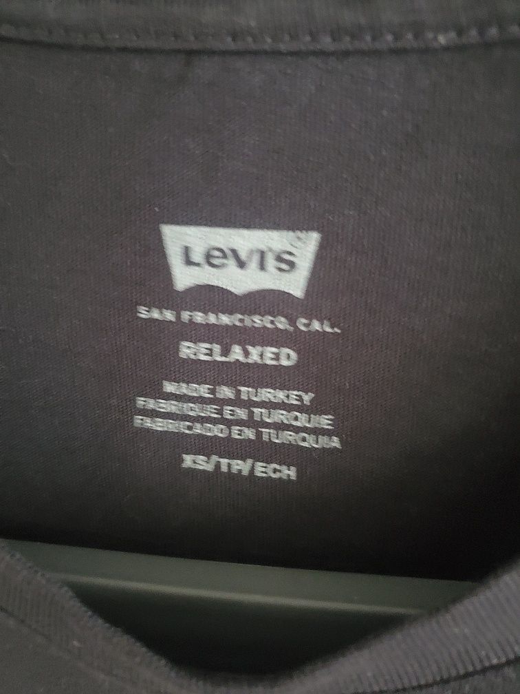 Levi's T-shirt czarny.