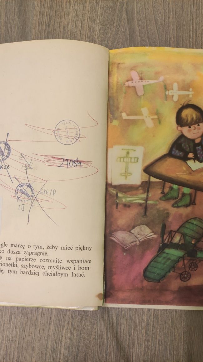 Pilot i ja Adam Bahdaj stara książka dla dzieci