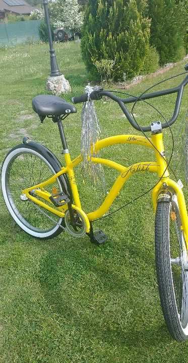 NOWY rower MEDANO artist yellow