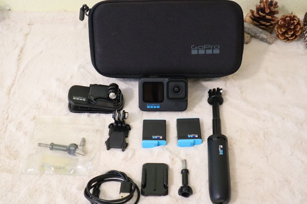 GoPro Hero 10 + Acessórios