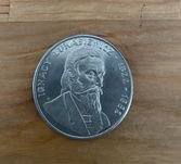 Moneta 50 zł - Ignacy Łukasiewicz, 1983