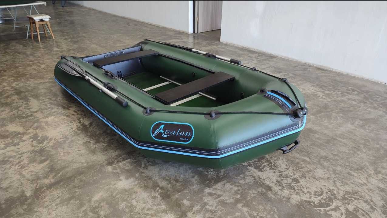 Кільовий надувний човен АТК-310 40 балон плотність пвх 1100 г/м² Лодка