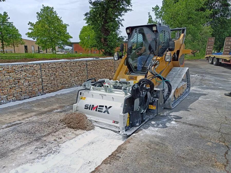Stabilizator gruntu PL 100.25 dla ładowarek skid-steer