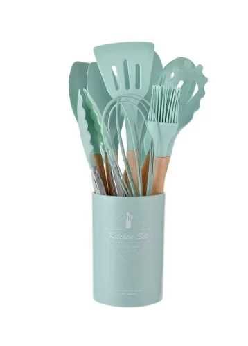 Przybory kuchenne zestaw akcesoriów kuchennych silikonowe 12 sztuk