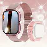 Smartwatch damski złoty z drugą bransoletą GRATIS różne kolory