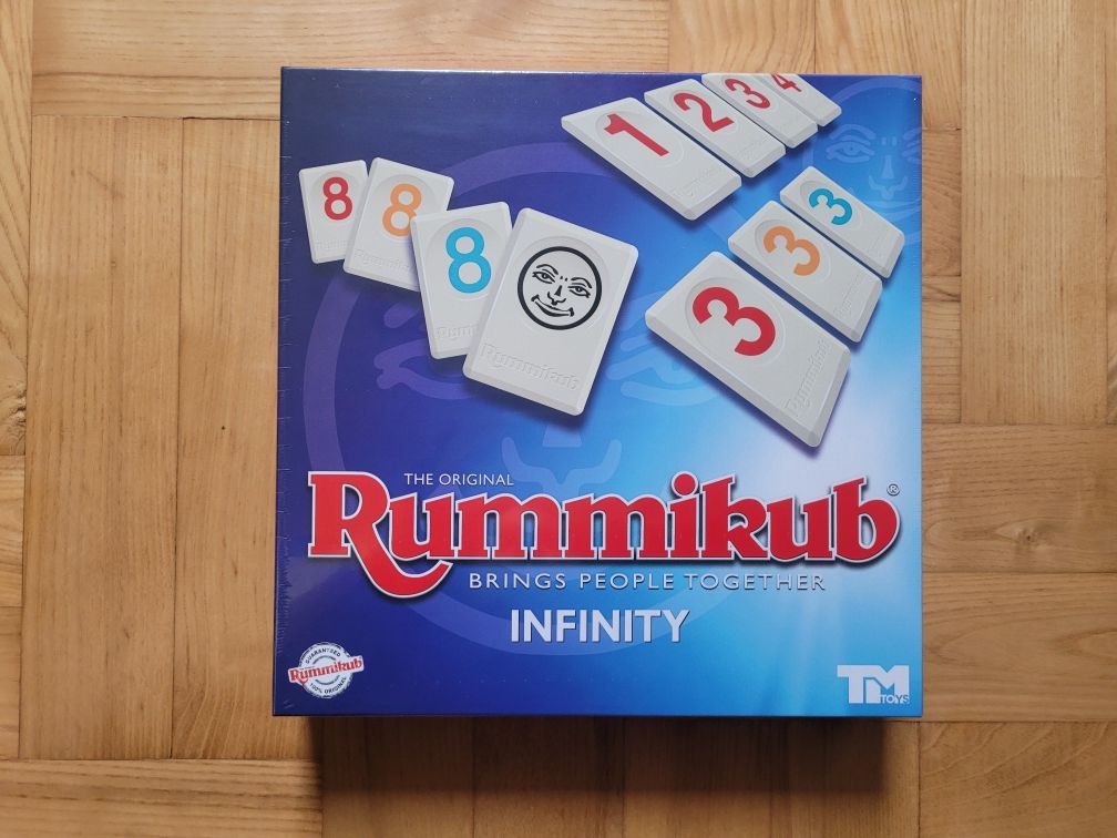 Gra planszowa Rummikub Infinity remik tm toys NOWA, W FOLII