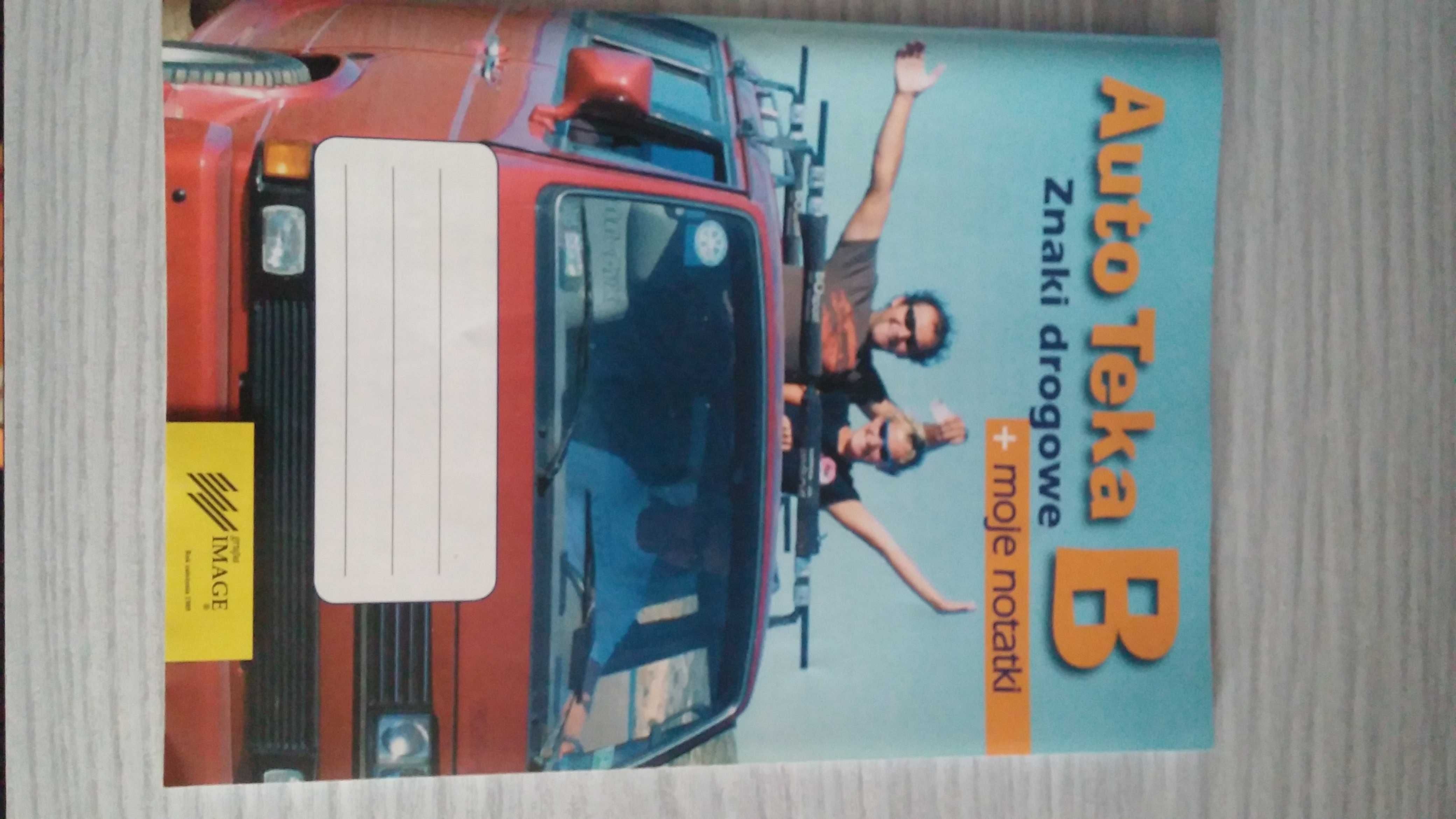 Książki prawo jazdy i podręcznik kierowcy B oraz płyta wysyłka