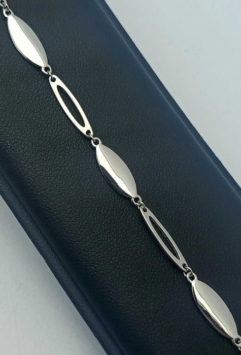 Elegancka Srebrna Bransoletka 4,11g p925 21cm