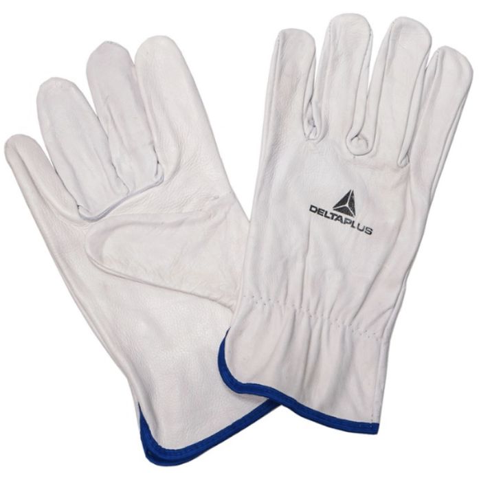 Rękawice Delta Plus FBN49 bydlęca skóra licowa, paczka 12 par, rozm.10