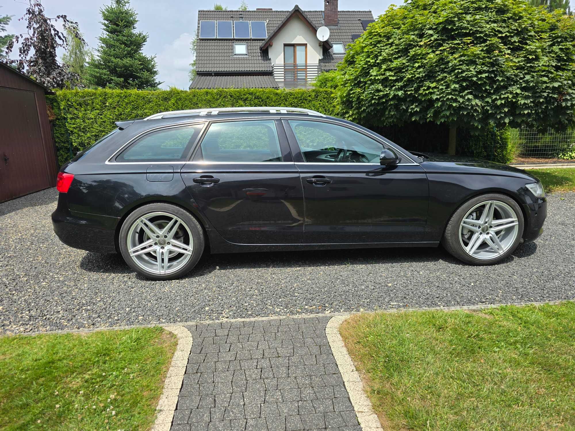 Audi a6 c7 2012r 2.0tdi 177km Sline avant manual webasto alcantara