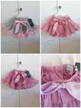 Spódniczka tutu tiulowa dla księżniczki 12-24m urodziny roczek
