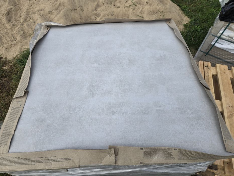 Gres płyty płytki tarasowe Stargres Stark White 90x90 20mm 2cm