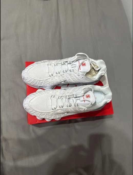 Buty meskie Mokasyny Nike_Shox_TL_White R.39