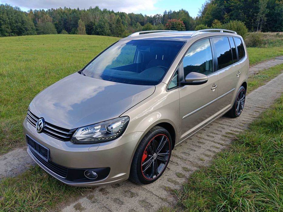 VW Touran 2012 rok 2.0 tdi LED automat 7 mio osobowy ładny