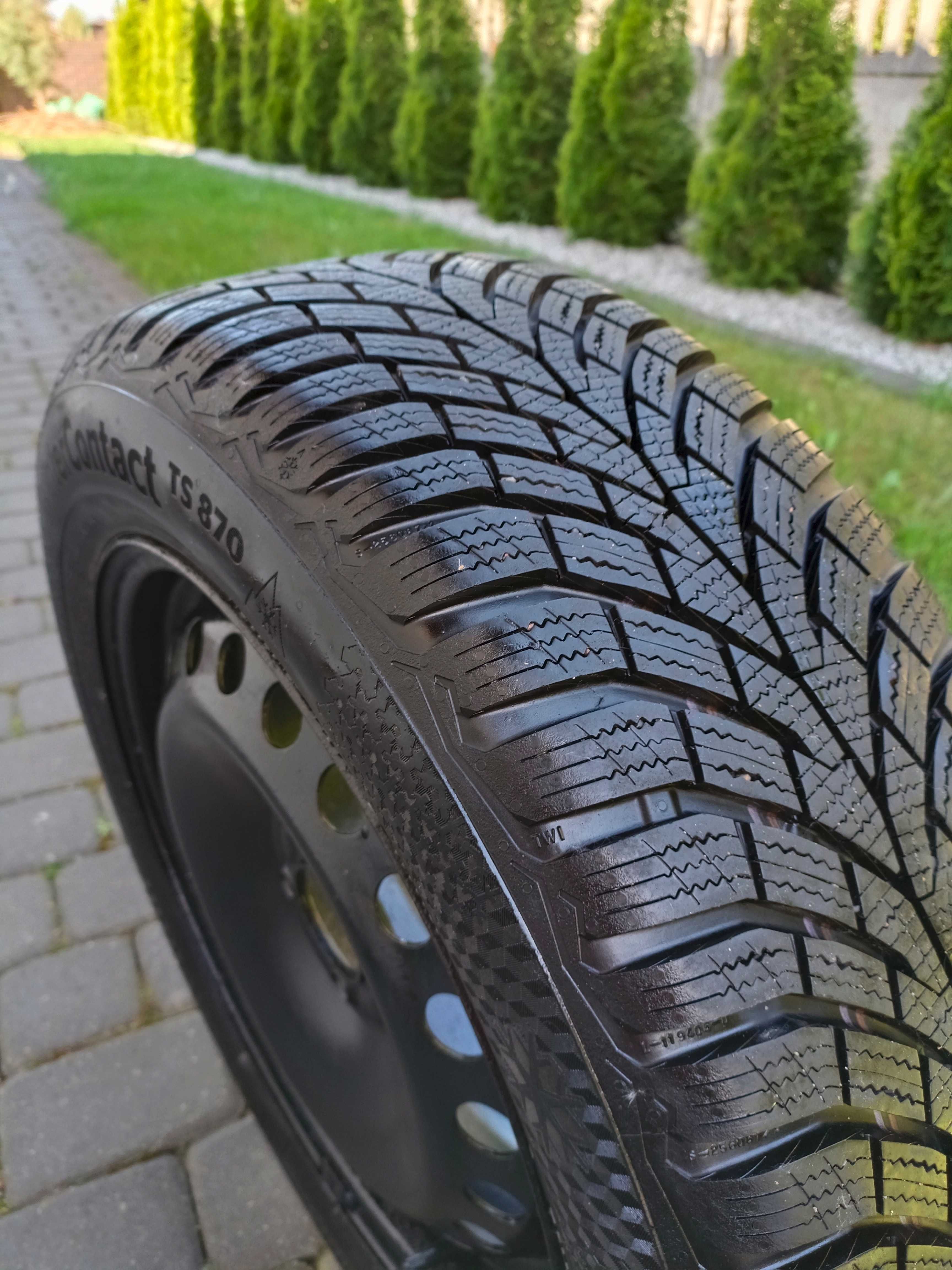 koła zimowe felgi stalowe opony Ford Mondeo Mk4 205/55 R16  - 4 szt