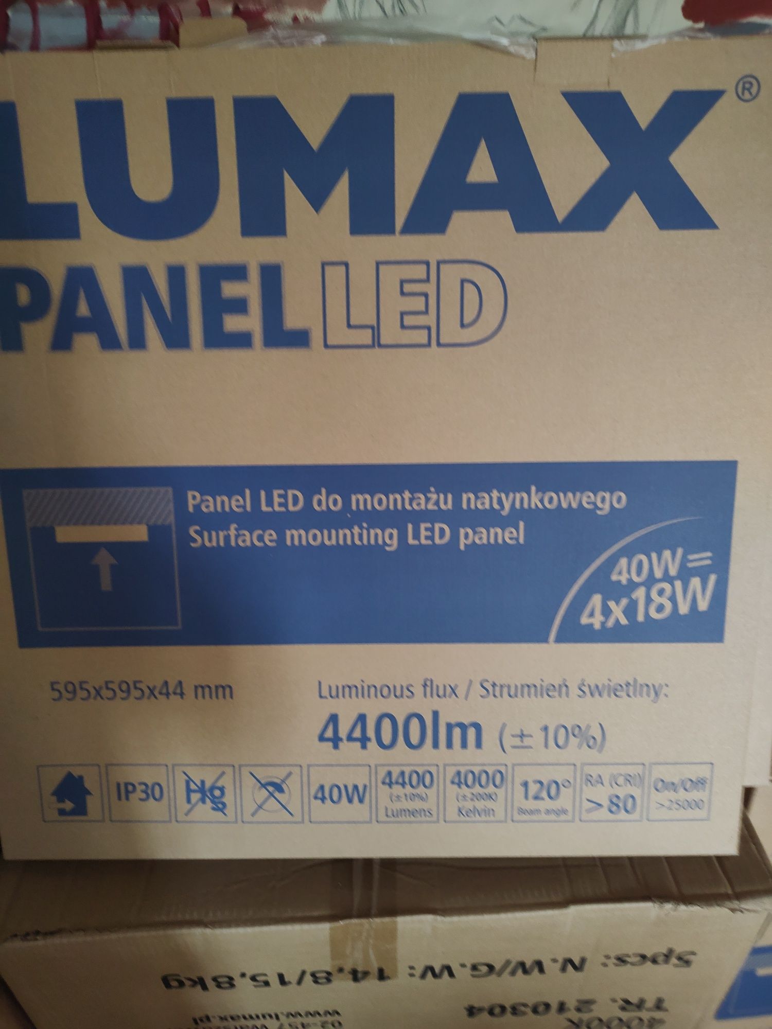 Panel led Lumax nowe
