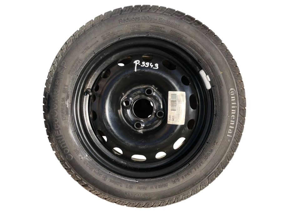 Koło Zapasowe 175/65 R14 4x100 56,6 MM ET 49 Opel Corsa Adam - Gwarancja Wysyłka